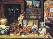 Frans Francken II A Collector s Cabinet